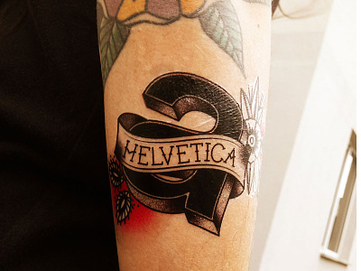 Typographic tattoos. lettering tattoo typography