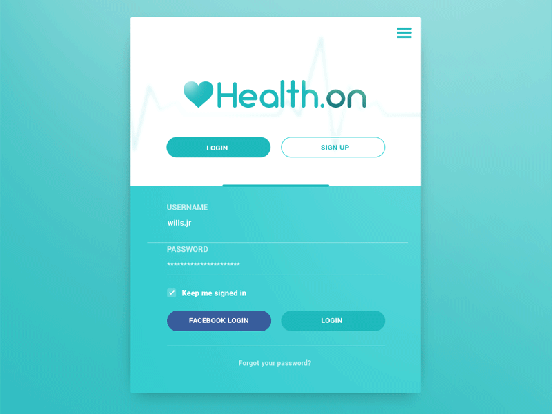 Daily UI #001 - Sign Up dailyui interface ui ux