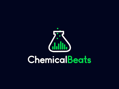 Chemical Beats branding design logo
