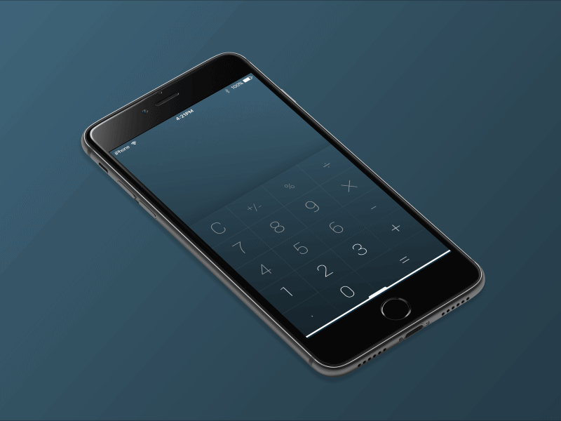 Calculator daily ui design mobile ui ux