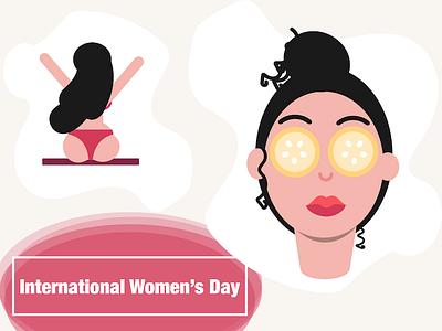 International Women's Day after effects flatcolor illustration illustrator motion motiondesign motiongraphics