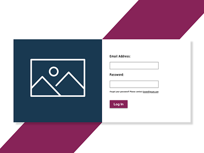 Login Page_Design @ ICF Mostra adobexd bluedark interface login loginpage purple uidesign uiux webdesign