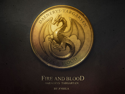 Daenerys‘s gold coin game ui