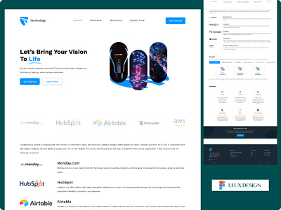 Software Housing Landing Page