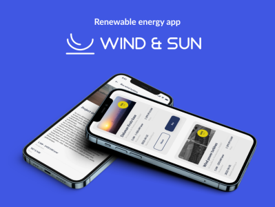 Renewable energy app Wind&Sun