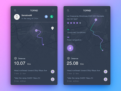 Daily Ui  020 Location Tracker