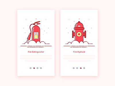 The engineer's home was burned down app extinguisher fire guide hydrant pages ui