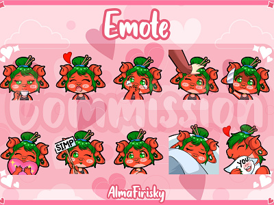 Chibi or Emote Commission by ViolaGrist