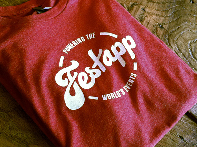 FestApp Tee aloompa app brand festapp identity logo nashville t shirt tagline tshirt
