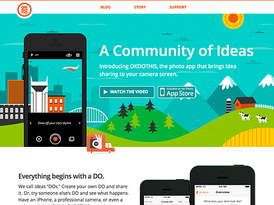OKDOTHIS Website by Nick Sigler for OKDOTHIS on Dribbble