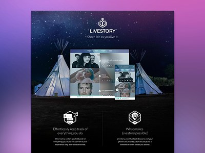 New Livestory Feature aloompa bonnaroo feature festival livestory nashville product website