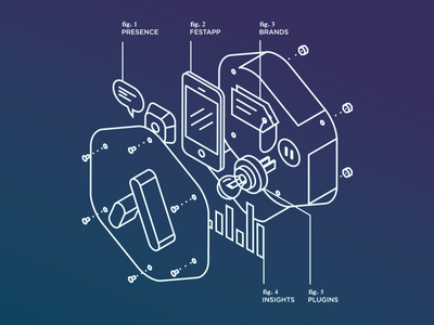 Aloompa Brand Illustration