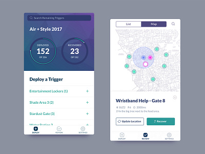 Deploy App app beacon map mobile nashville