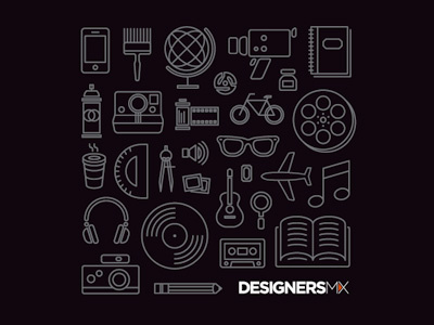 DesignersMX T-shirt icon illustration nashville