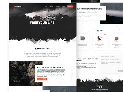 Landing page