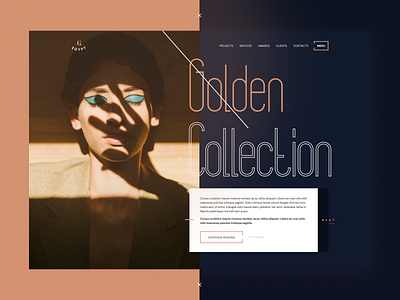 Golden Collection - Landing Page
