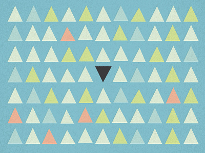 Discouragement geometric illustration pattern texture triangle