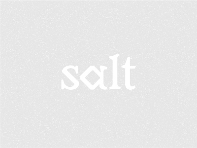 Salt Fragrance beauty fragrance logo logotype salt symbol typography