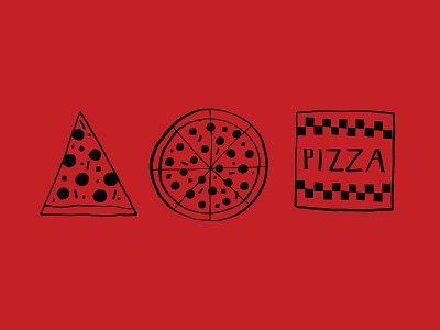 Pizza Fundamentals geometry pizza shapes shirt
