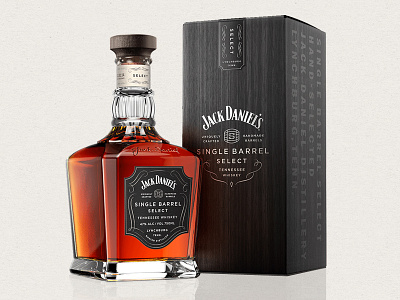 Jack Daniel's Single Barrel Select jack daniels packaging whiskey
