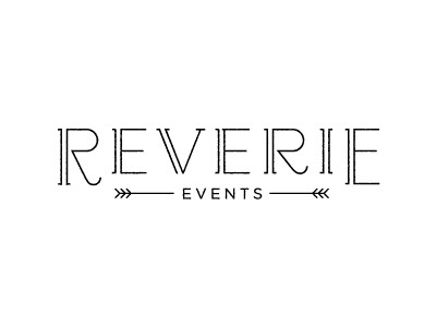 Reverie Logo Finalish logo type typography wedding