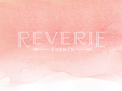 Reverie Launched! logo logotype typography wedding