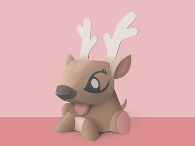 Reindeer design graphic design illustration vector