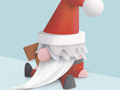 Santa design graphic design illustration vector