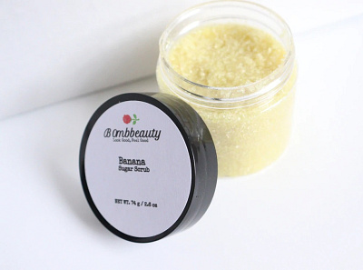 Try Banana Flavor Sugar Scrub for Lips at Bombbeauty lipscrubcontainers