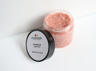 Best Homemade Strawberry Flavor Lip Scrub Online - Bombbeauty lipscrubcontainers