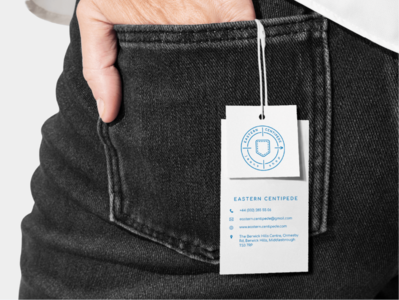 Jeans shop branding & logo. Label design by lexielogo on Dribbble