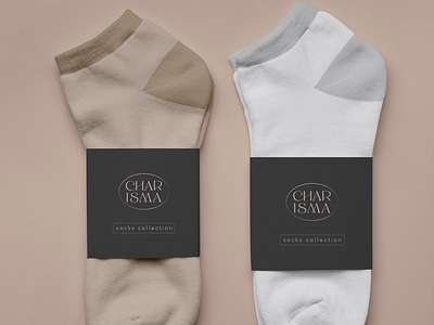 Clothing branding & logo, socks packaging by lexielogo on Dribbble