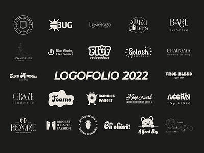 Logofolio 2022, portfolio of logo designer, logotype, logomark brand indentity branding design graphic design logo logo designer logofolio logofolio 2022 logomark logotype sign submark typography