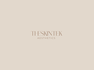 Minimalistic luxury elegant logo for skincare brand branding custom custom typography design elegant elegant logo font design graphic design lines logo logo design logotype luxury luxury logo minimalistic skin skincare skincare logo type design typography