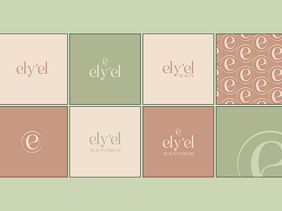 Beauty salon logo suite branding