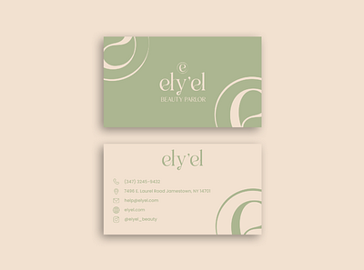 Beauty salon business card design beauty beauty salon branding business card card design elegant graphic design logo logotype print stationary typography