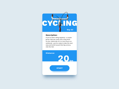Workout of the Day – Day 62 #DailyUI 62 app daily dailyui day of the ui ux workout