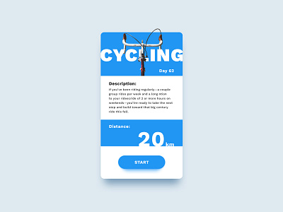 Workout of the Day – Day 62 #DailyUI