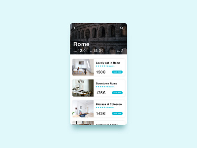 Hotel Booking – Day 67 #DailyUI