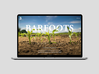 Web design for Barfoots Farms ui uidesign webdesign