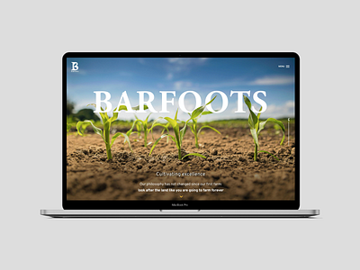 Web design for Barfoots Farms