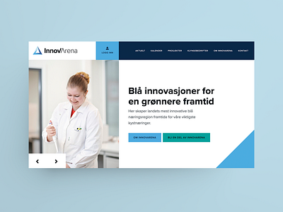 InnovArena Identity and landing page