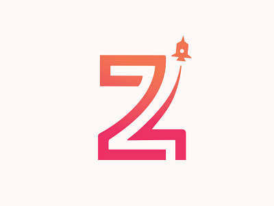 Z Logo – lift off brand identity logo logotype