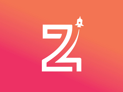 Z Logo – lift off brand identity logo logotype