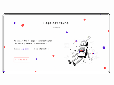 #DailyUI - Day 8 : 404 Page dailyui design graphic design ui