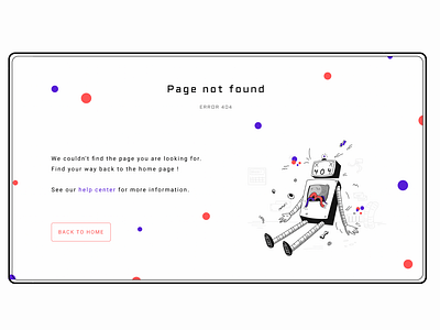#DailyUI - Day 8 : 404 Page dailyui design graphic design ui
