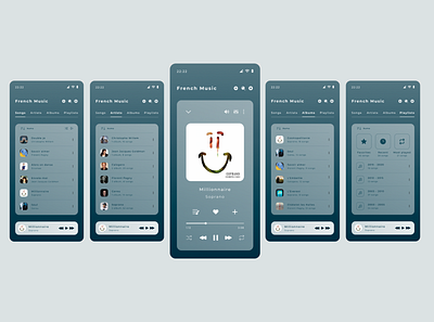 #DailyUI - Day 9 : Music Player dailyui design graphic design ui