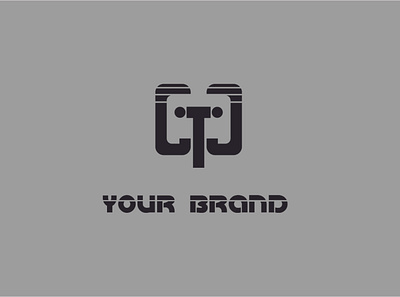 Elephant Logo brand name company logo elephant logo identity lettermark logo
