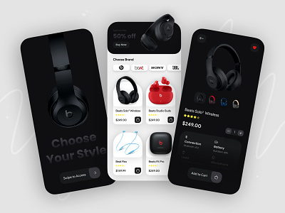 Headphone Products App