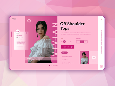 Shopping Website | UI Design